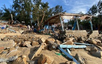 Làng biển Quảng Ngãi sau bão số 13: "Bao năm tích cóp, giờ trôi sạch trong một đêm"