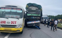 Công an thông tin vụ tai nạn giao thông liên hoàn trên cao tốc Hà Nội - Thái Nguyên