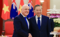 Tổng Bí thư Tô Lâm hội kiến Thủ tướng New Zealand 