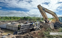 Miền Tây tăng tốc thi công dự án giao thông chiến lược