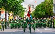 Tổng duyệt diễu binh, diễu hành mừng Đại lễ 30/4 tại TP.HCM