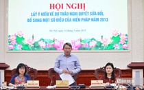 Không nên quá chi tiết, cụ thể nội dung sửa đổi Hiến pháp để đảm bảo tính lâu dài