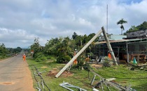 Thông tin mới vụ hàng loạt trụ điện ở Gia Lai gãy đổ