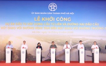 Hà Nội chính thức khởi công cầu Tứ Liên gần 20.000 tỷ đồng