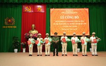 39 cán bộ Công an tỉnh Bình Thuận tình nguyện nghỉ hưu trước tuổi