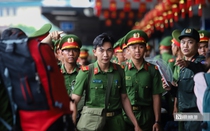 Hơn 500 cán bộ, chiến sĩ được điều động ra Hà Nội làm nhiệm vụ A80