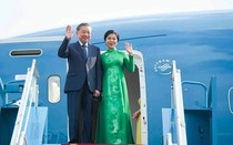 Tổng Bí thư Tô Lâm và Phu nhân lên đường thăm Hàn Quốc