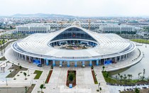 Cận cảnh trung tâm hội nghị biểu diễn hình giọt nước 2.300 tỷ đồng ở Hải Phòng