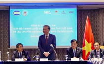 Tổng Bí thư gặp mặt thành viên Mạng lưới Đổi mới sáng tạo Việt Nam tại Hàn Quốc
