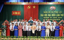 Đại hội đại biểu Đảng bộ xã Tùng Lộc (tỉnh Hà Tĩnh) lần thứ I: Đoàn kết – Dân chủ – Kỷ cương – Đổi mới – Phát triển