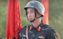 Thượng úy Lê Hoàng Hiệp xuất hiện gây sốt ở "Sao nhập ngũ"