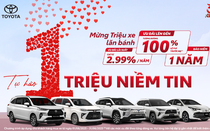 Trước thềm kỷ niệm 30 năm, Toyota tung loạt ưu đãi lớn cho khách mua xe trong tháng 8