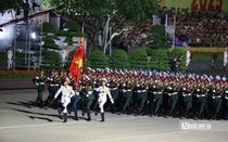 Buổi tổng hợp luyện đầu tiên trên Quảng trường Ba Đình