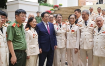 Thủ tướng gặp mặt, tri ân lực lượng Công an chi viện chiến trường miền Nam