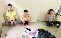 Đang được tại ngoại, nữ 9X tiếp tục làm điều sai trái cùng 2 gã trai trong phòng trọ