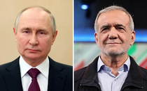 Điện đàm với ông Putin, Tổng thống Iran Pezeshkian tái khẳng định một điều