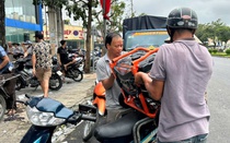 Người dân đổ xô mua máy phát điện sau bão số 5