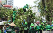 Nghệ An căng mình xử lý lượng rác "khổng lồ" sau bão