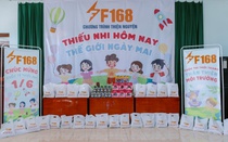 Công ty TNHH Truyền thông và Giải trí F168 vẽ nên bức tranh tương lai từ những nụ cười nhỏ