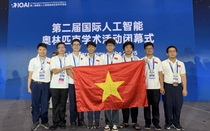 Cả 8 thí sinh Việt Nam giành huy chương Olympic AI quốc tế