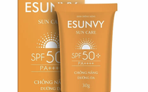 Chỉ số chống nắng thấp hơn thực tế, loạt lô kem Esunvy bị đình chỉ lưu hành