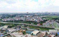 Hà Nội: Cận cảnh tuyến đường dài 3km thi công hơn 4 năm chưa xong