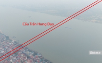 Hà Nội đổi hơn 630ha để làm cầu Trần Hưng Đạo