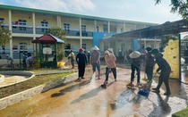 Các trường học ở Hà Tĩnh sẵn sàng tổ chức lễ khai giảng sau bão
