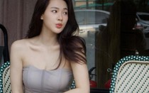 Chưa đến hè, mỹ nhân Việt đã bất phân thắng bại với áo cúp khoe vòng 1 hờ hững