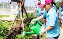 Hơn 300 người dân Bình Dương cùng tham gia lễ trồng cây “Cánh rừng quê hương”