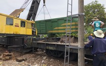 Đường sắt thông tuyến sau sự cố hai tàu đâm nhau ở ga Núi Thành