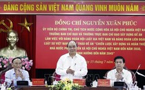 Chủ tịch nước chủ trì làm việc với Đảng đoàn Hội Luật gia và Liên đoàn Luật sư về Nhà nước pháp quyền