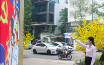 Sắc màu chào Đại hội XIII của Đảng ở thành phố mang tên Bác