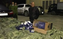 Bắt ôtô chở 55.000 bao thuốc lá lậu, trị giá hơn 1,6 tỷ đồng