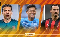 Top 10 lão tướng ngoài 40 vẫn thi đấu đỉnh cao: Ibra vẫn còn trẻ chán!
