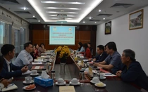 Hội Luật gia Việt Nam bàn về chương trình phối hợp hoạt động với hội Chữ thập đỏ Việt Nam