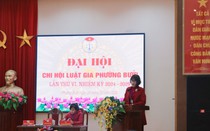 Đại hội Chi hội Luật gia phường Bưởi nhiệm kỳ 2024-2029