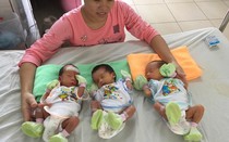 Sản phụ mang tam thai hiếm gặp "vượt cạn" thành công