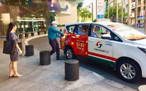 Năm 2023, Vinasun thu lãi 24 tỷ đồng nhờ quảng cáo trên thân xe taxi