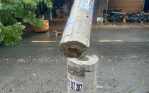 Trụ điện "không lõi thép" gây "bão" tại Đà Nẵng