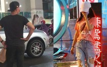 Hoắc Kiến Hoa và Lâm Tâm Như cãi nhau trong khi đi dạo phố