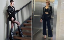 Sao đẹp cuối tuần: Tiểu Vy, Đỗ Thị Hà quyến rũ với trang phục sắc đen