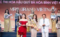 Mrs Grand Vietnam 2023: Nhan sắc ngọt ngào của Á hậu Bùi Thị Sao Mai