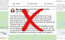 Triệu tập người phụ nữ tung tin trên 200 người từ Trung Quốc về không được cách ly