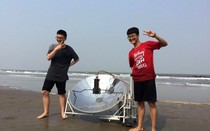 Dự án biến nước biển thành nước ngọt của 2 nam sinh ở Nghệ An