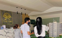 Chung cư nhà ở xã hội Bàu Tràm - The Ori Garden thấm nước, nứt tường