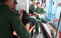 Nổ bình ga trên tàu cá, 6 người bị thương