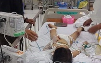 Bé trai nguy kịch sau ca mổ lấy đinh, công an vào cuộc điều tra