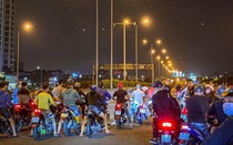 TP.HCM: Hàng trăm “quái xế” tổ chức đua xe lúc rạng sáng