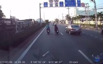 Truy xét nhóm thanh niên lái xe máy đuổi chém nhau trên đường ở Tp.HCM